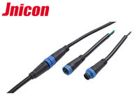Le cable connecteur extérieur 300V 10A IP68 souterrain de Pin de Jnicon 2 facile se réunissent