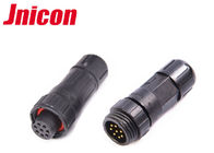 Connecteurs imperméables à vis de sécurité de prise, connecteur d'alimentation extérieur de Pin de Jnicon 8