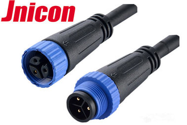 Le câble hommes-femmes imperméable de Pin 10A du connecteur 3 de M15 IP68 se relient pour des lumières de LED