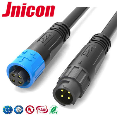 300V M12 Connecteurs de câble mâle femelle Connecteurs industriels étanches pour l'aviation