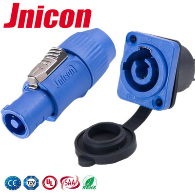 20A IP65 Plug et prise en plastique, connecteur facile à assembler résistant à la corrosion de haute performance