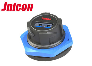 B imperméable de connecteur d'USB de signal rapide de transmission USB micro avec le câble d'Overmold