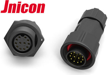Câble moulé par IP68 électrique imperméable Suppported de Pin des prises 12 de connexion de vis