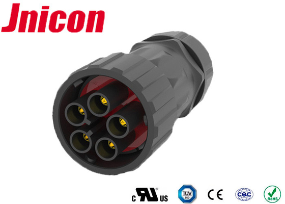 M40 inverseur photovoltaïque circulaire de la baïonnette 50A 5 Pin Male Female Connector For
