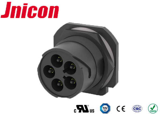 M40 inverseur photovoltaïque circulaire de la baïonnette 50A 5 Pin Male Female Connector For