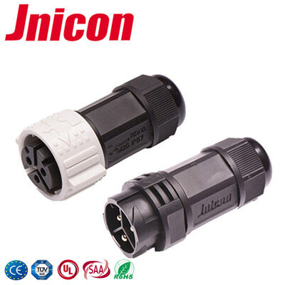 Mâle et femelle imperméables du connecteur IP67 60A 3 de Pin de l'automatisation industrielle M25