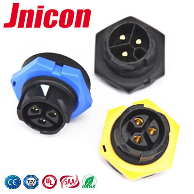 Connecteur d'alimentation M19 IP67, meilleur connecteur étanche industriel 300V DC