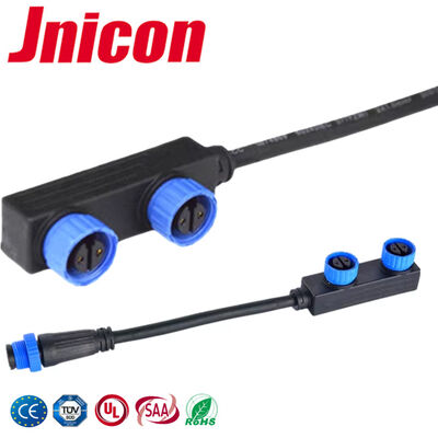 Connecteurs de câble imperméables à l'eau à 2 broches de type F