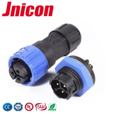 PA66 300V 3 broches câble à la carte connecteur M16 10A connecteur d'alimentation étanche