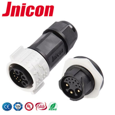 Connecteur étanche M25 500V à verrouillage rapide 3+9 broches pour équipement d'énergie solaire