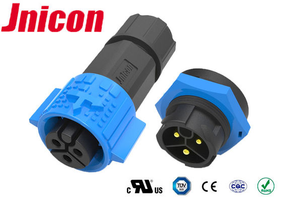 Pin 20A du plastique 3 de noir bleu imperméabilisent l'estimation de tension du bâti 300V de panneau de connexions