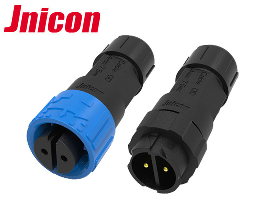 Individu électrique matériel en nylon des connecteurs d'alimentation 10a fermant à clef 2 Polonais 3 ans de garantie