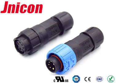 La couleur bleue et noire 10A imperméabilisent la résistance de contact maximum des connecteurs 10mΩ